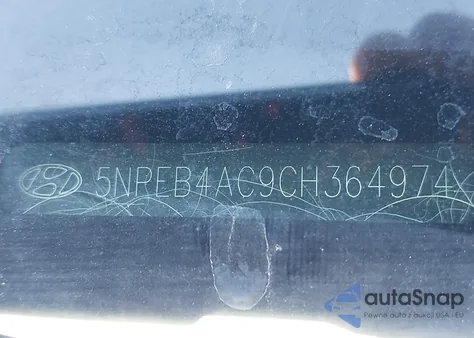 2012 Hyundai Sonata Gls z USA, uszkodzony, nr VIN 5NPEB4AC9CH364974